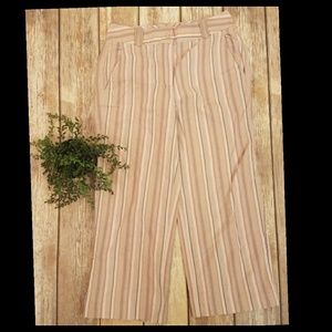 2/$30 Talbots Pretty Crop Pants 2 Petite 2P